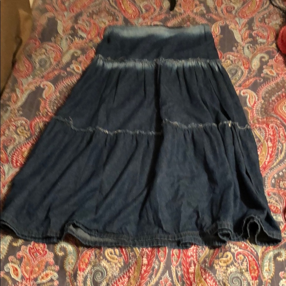 Blue Jean Skirt